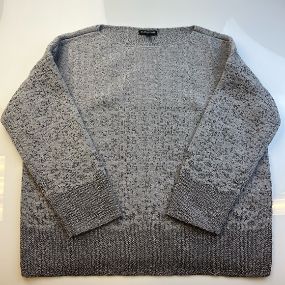 Eileen Fisher Sweaters - Eileen Fisher gray sweater r23-12